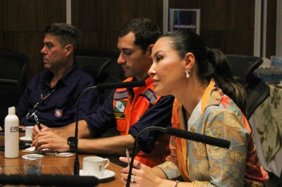 Primeira-dama reforça campanha paranaense para ajuda ao Rio Grande do Sul